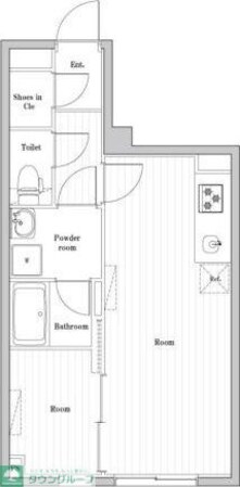 EDIT文京千石IIの物件間取画像